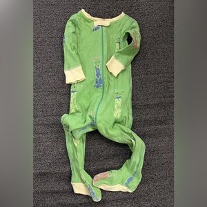 TBBC giraffe pajamas, 12-18 months